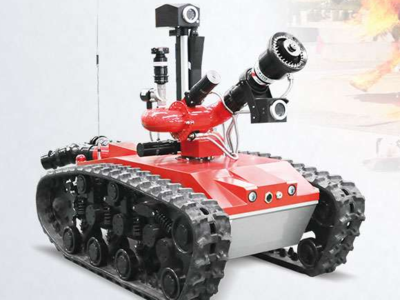 防爆履带式灭火机器人